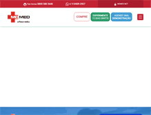 Tablet Screenshot of mdmed.com.br